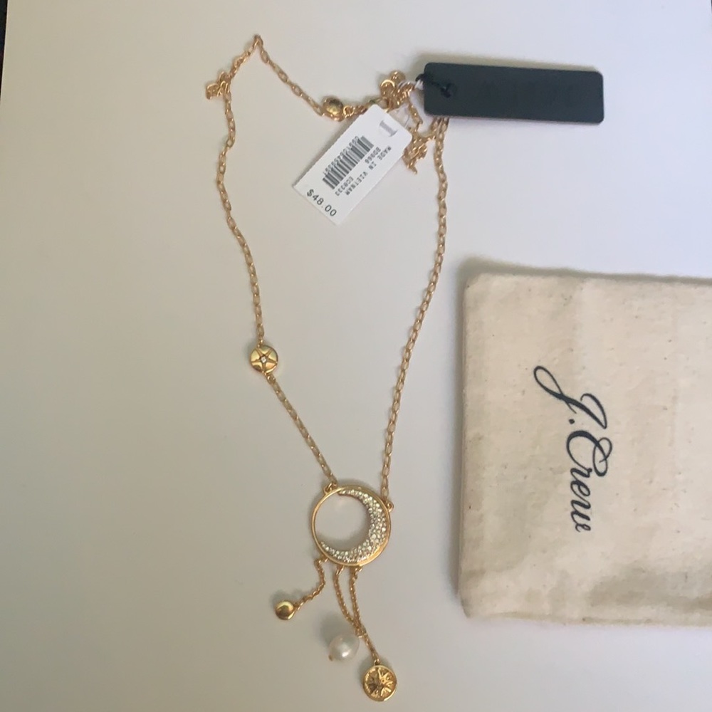 J.Crew moon necklace